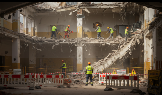 travaux demolition