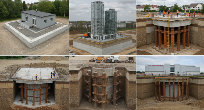 types de fondations construction